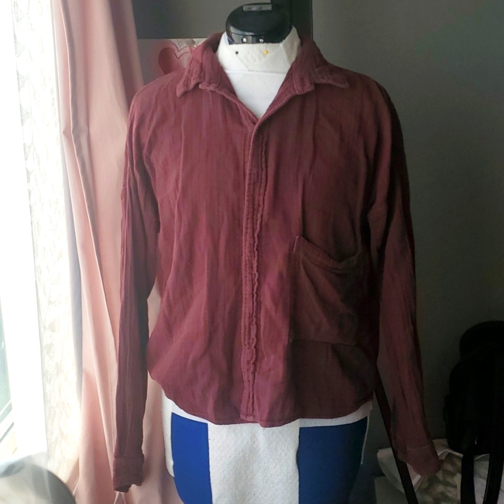 Loose button up